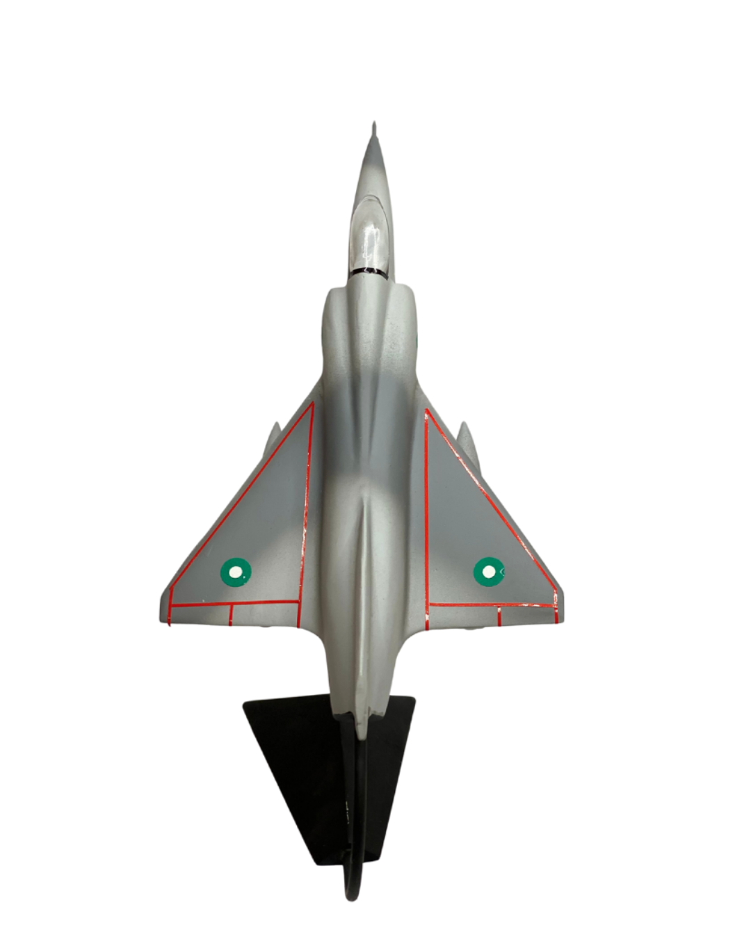 Airplane Model Mirage Air Craft Metal Die cast (Aluminum) Grey