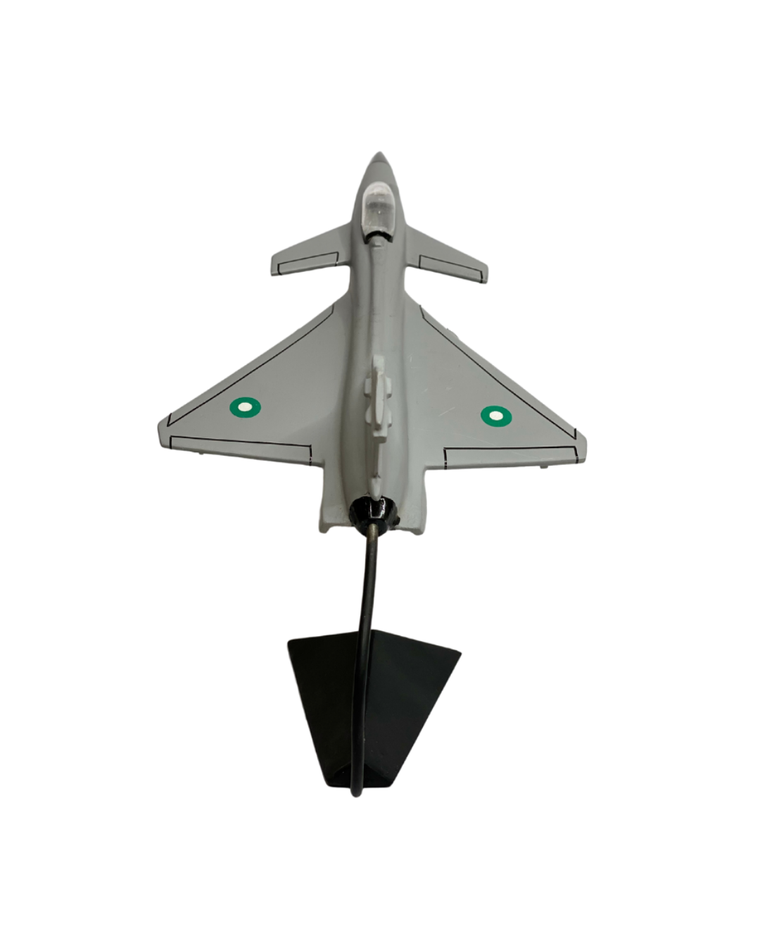 Airplane Model J10 Air Craft Metal Die cast (Aluminum) Grey