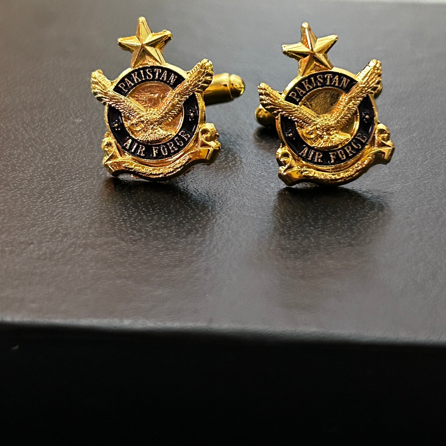Pakistan Air Force GOLD Logo Cufflinks