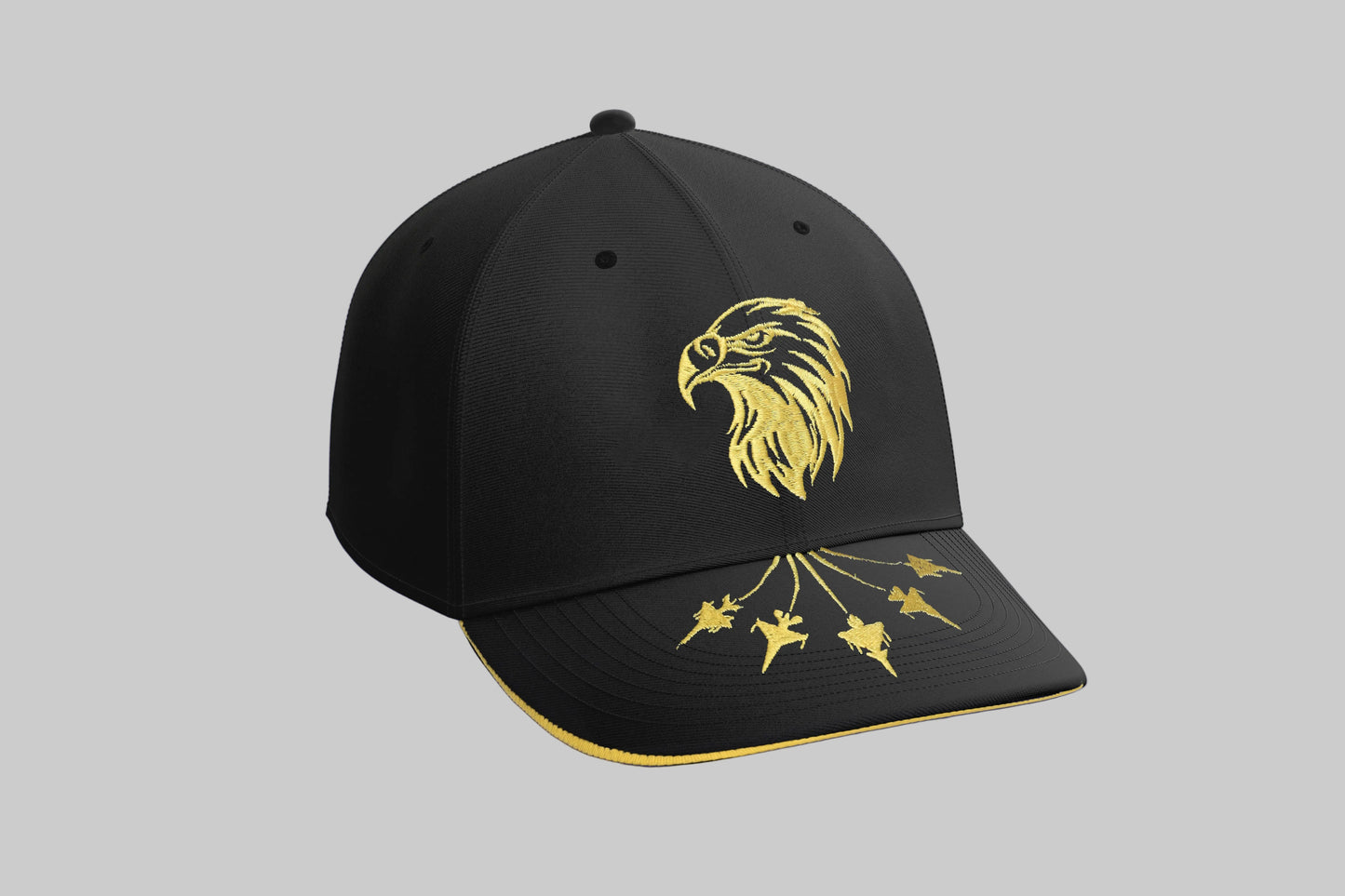 PAF Eagle  LOGO +  Embroided Aero Cap