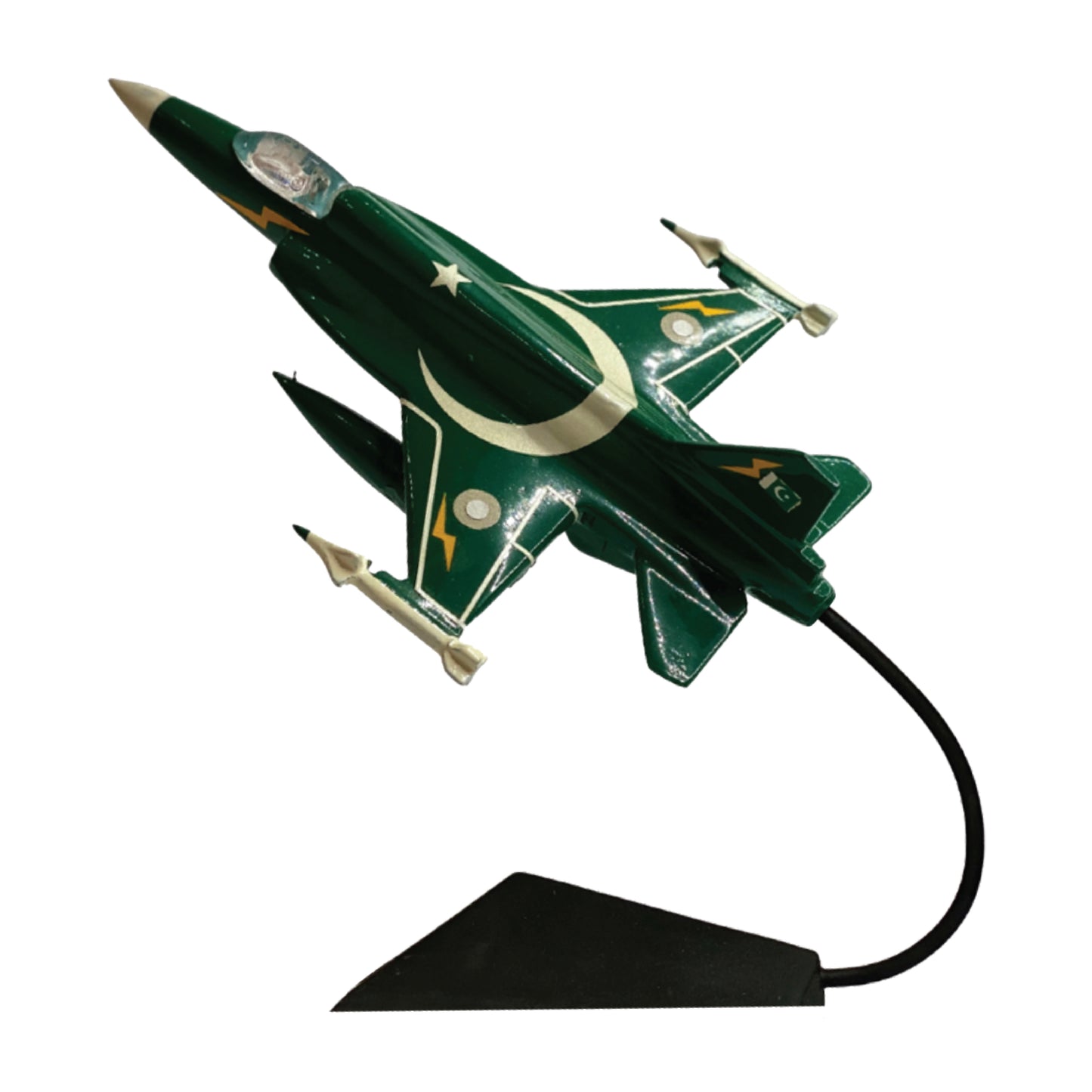 Airplane Model -JF17 Thunder Air Craft Metal Die cast (Aluminum) Green