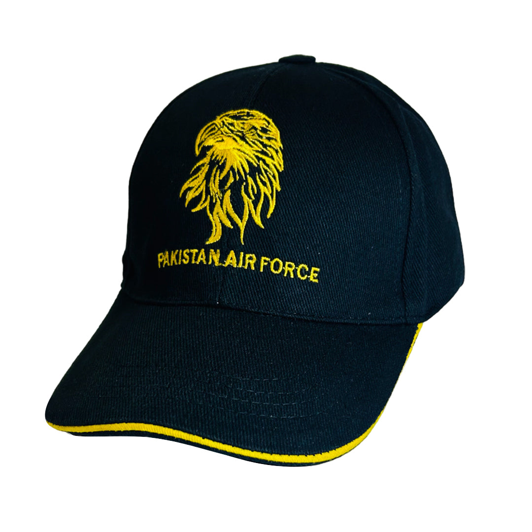 PAF Embroided Eagle Logo Cap Original Pakistan Air Force Cap