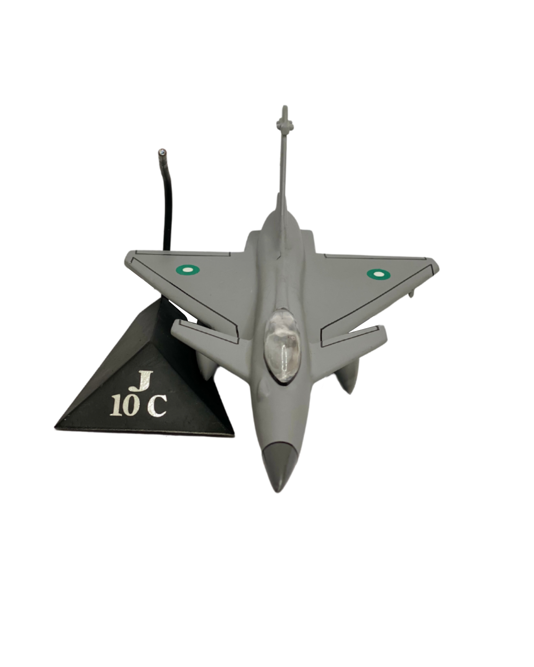 Airplane Model J10 Air Craft Metal Die cast (Aluminum) Grey
